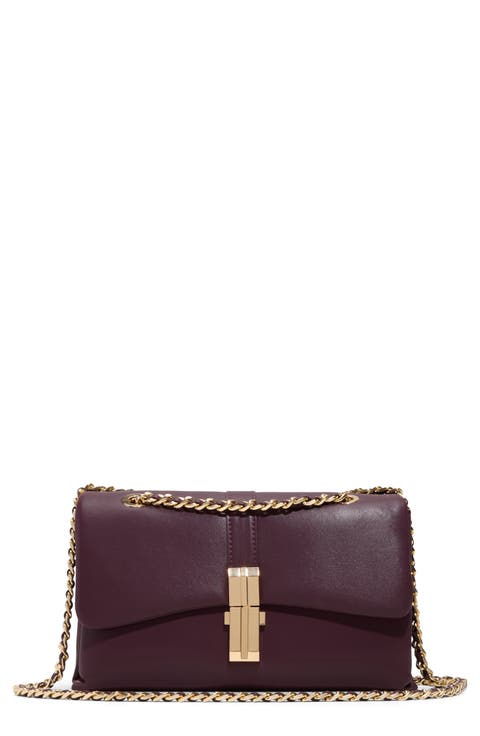 Aliciee Faux Leather Convertible Crossbody Bag