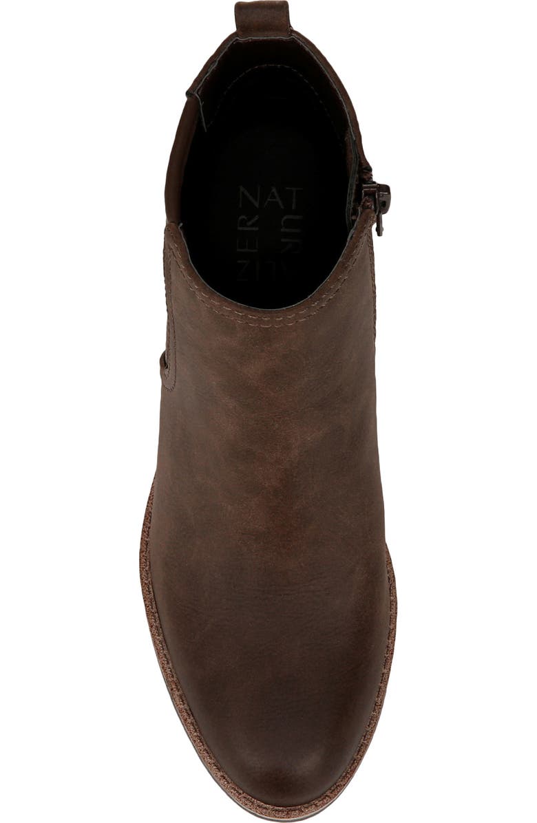 Naturalizer Madalynn Water-Repellent Bootie - Wide Width Available, Alternate, color, Truffle Taupe Faux Leather