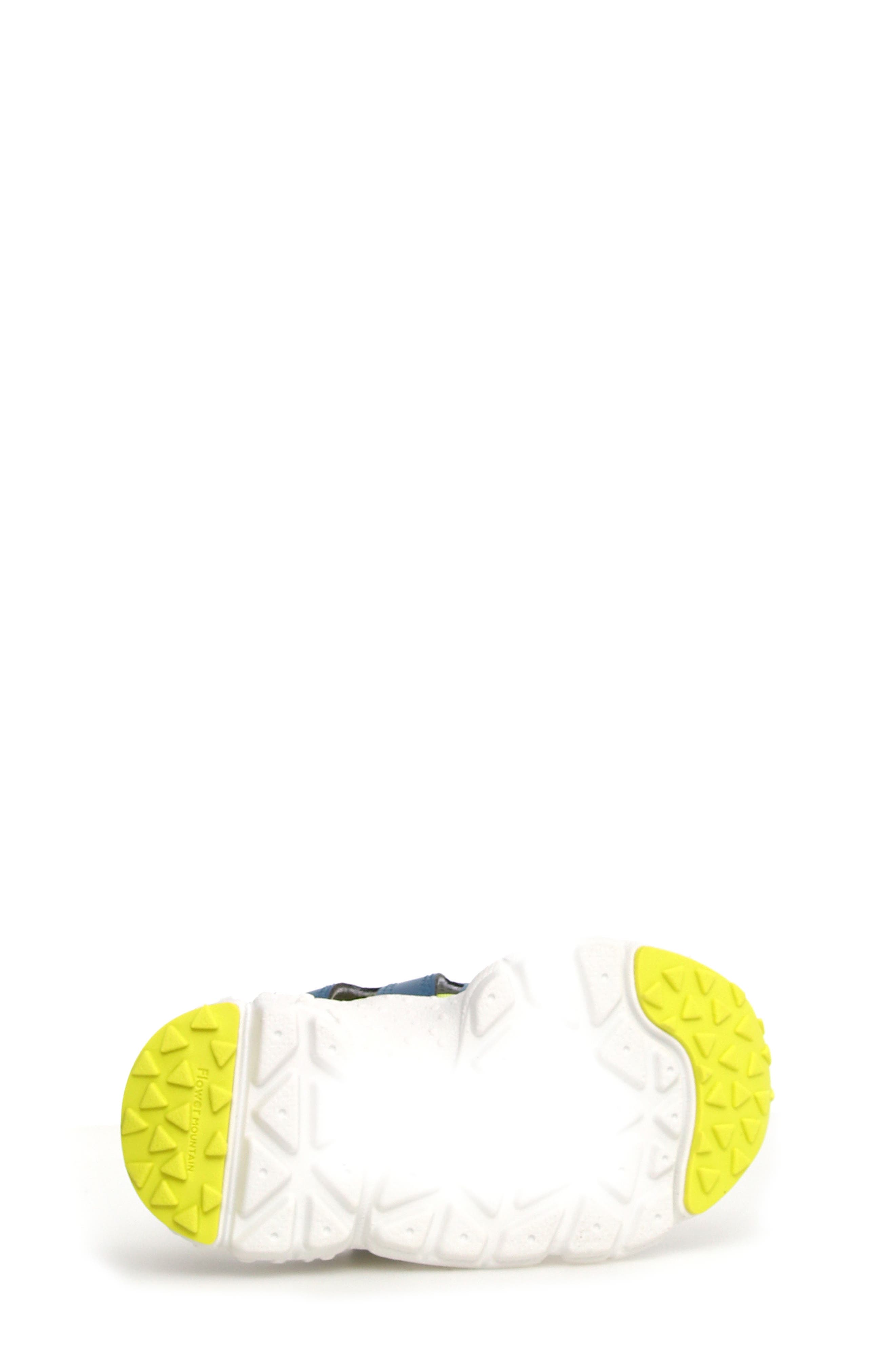 Flower MOUNTAIN Kids' Goro Sneaker, Alternate, color, Black-Grey-Navy