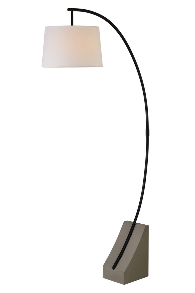 Weymouth Metal & Concrete Floor Lamp, Alternate, color, NO COLOR