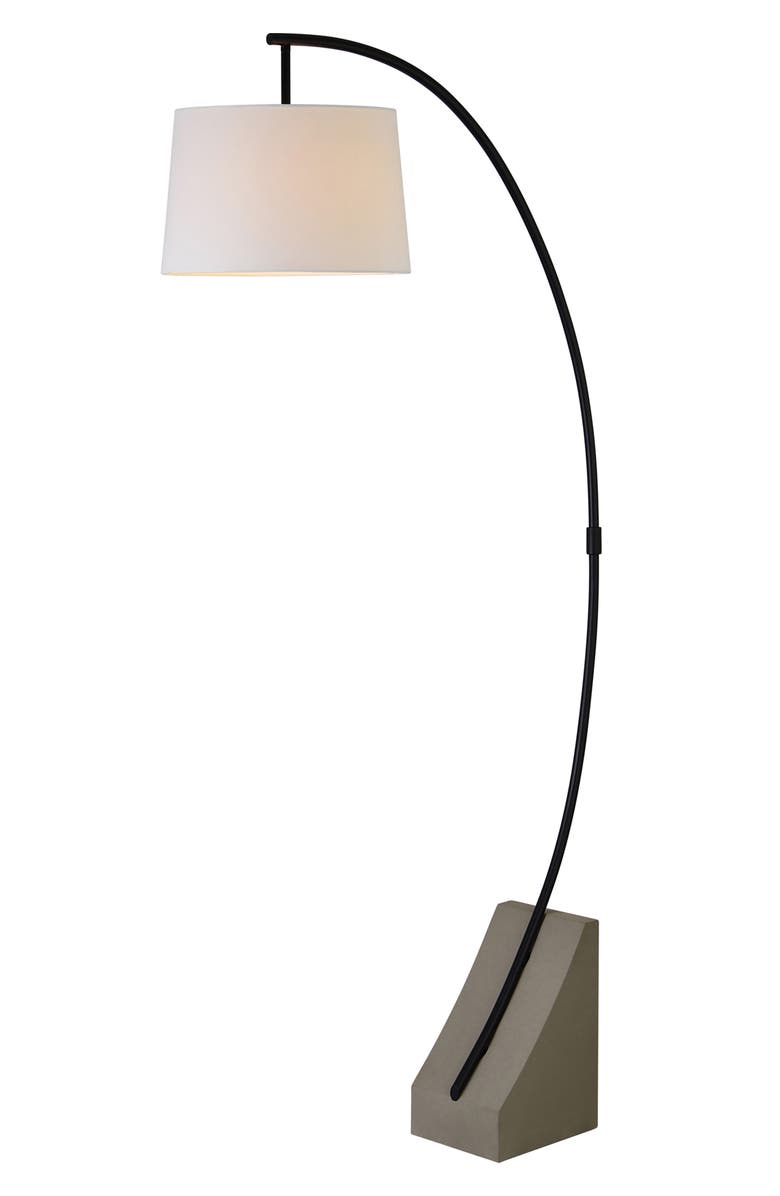 Renwil Weymouth Metal & Concrete Floor Lamp, Alternate, color,