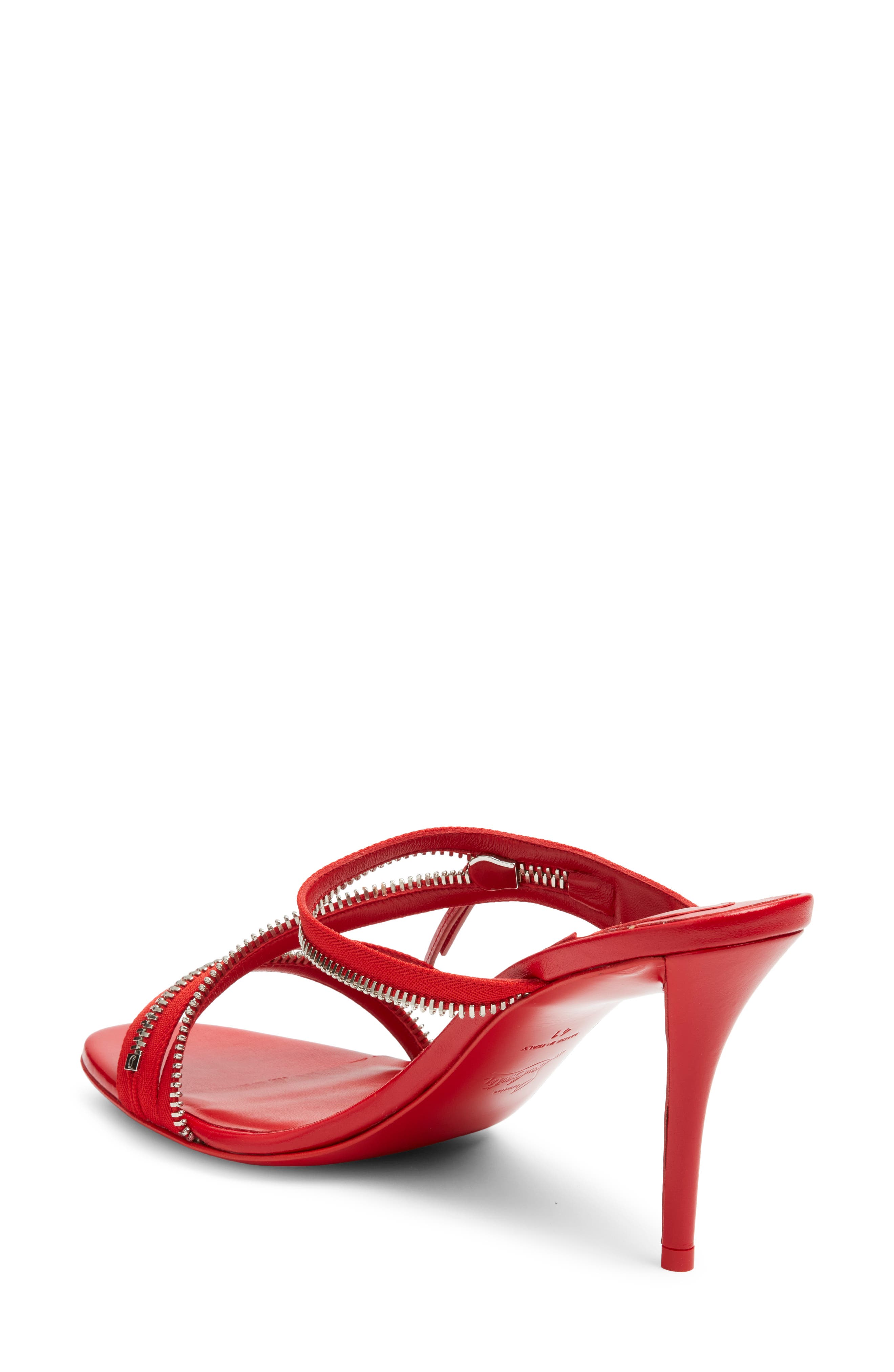 Christian Louboutin Merylzip Sandal, Alternate, color, 