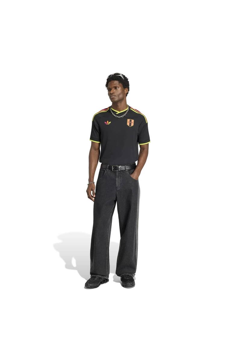 adidas Men's adidas  Black Peru National Team 2026 Away Replica Jersey, Alternate, color, Black