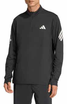 adidas ADI365 Quarter Zip Mock Neck Jacket