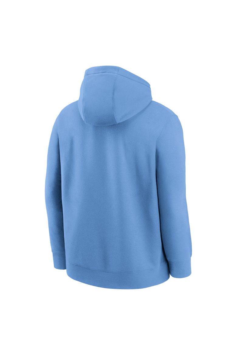 Men's Nike Light Blue Chicago Cubs Cooperstown Collection Wordmark Club Hoodie, Alternate, color, Light Blue