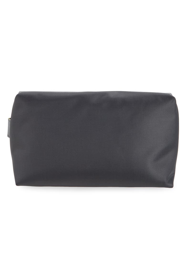 Le Pliage Club Cosmetic Case, Alternate, color, GUNMETAL