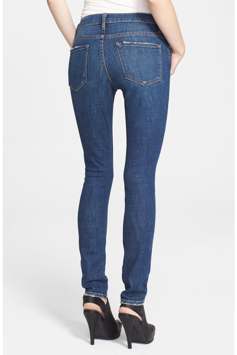 Denim 'Le Skinny de Jeanne' Destroyed Jeans, Alternate, color, WALGROVE