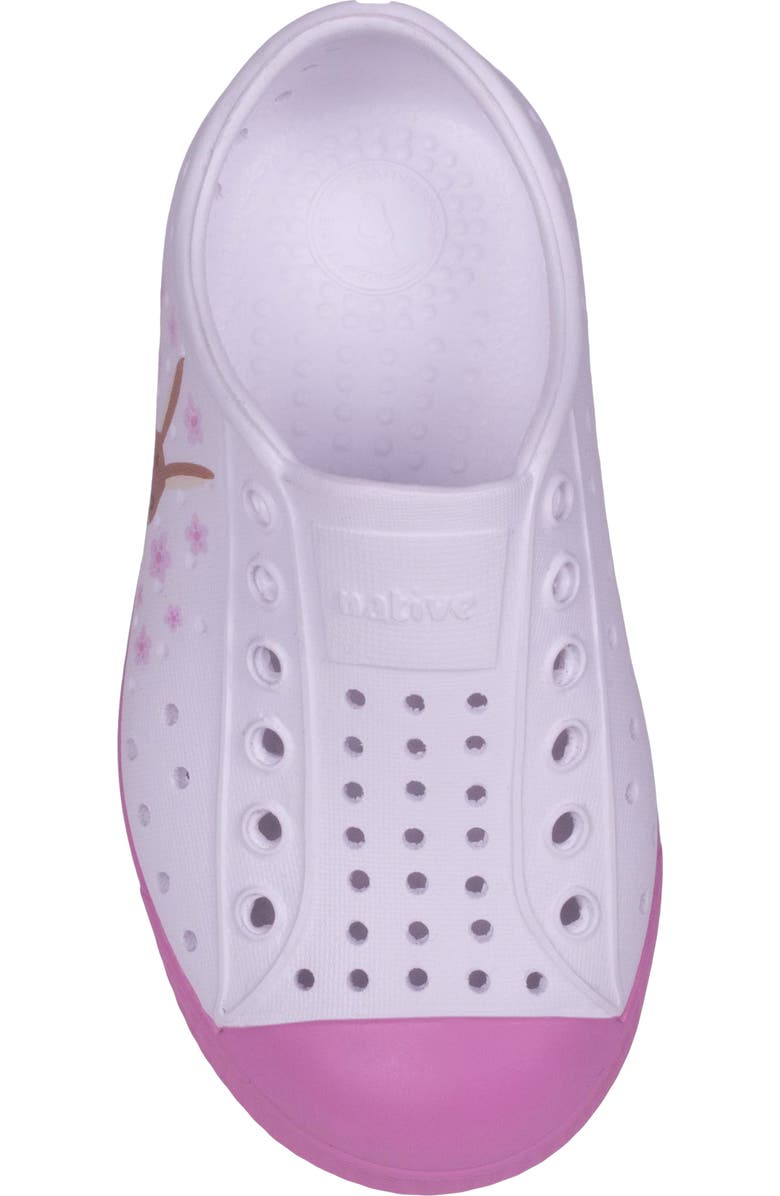 Native Shoes Jefferson Sugarlite Slip-On Sneaker, Alternate, color, White/ Mal Pink/ Bunny Block
