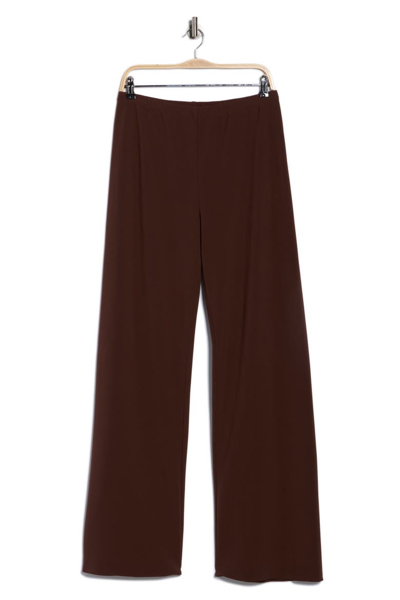 Elastic Waist Seamless Pants, Alternate, color, CHICORY COFFEE