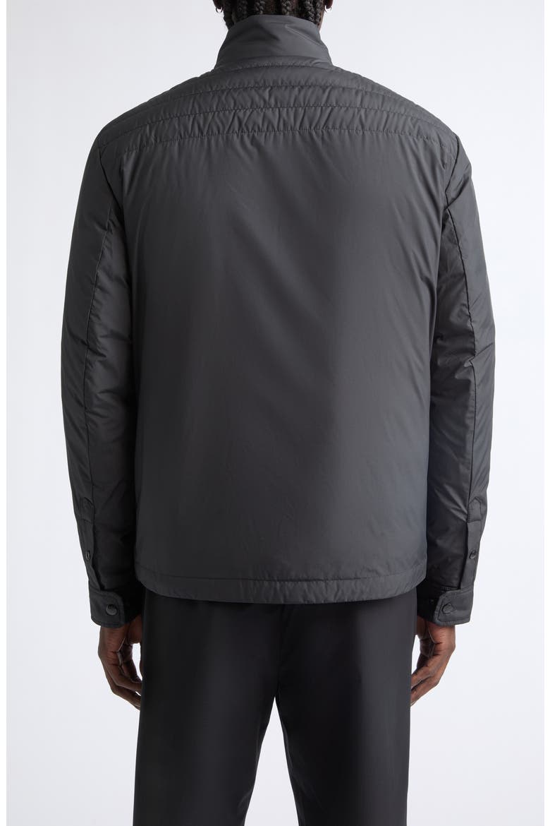 Vnorviane Quilted Down Jacket, Alternate, color, BLACK