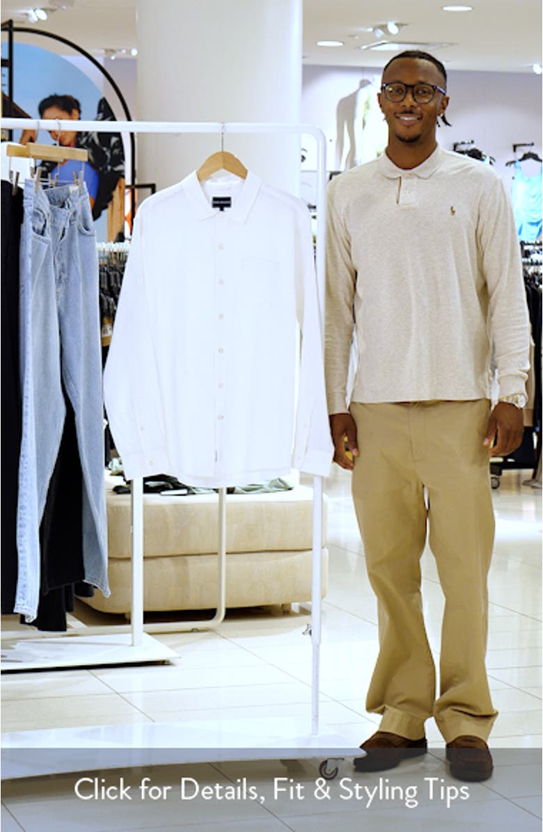 Linen Button-Up Shirt, sales video thumbnail