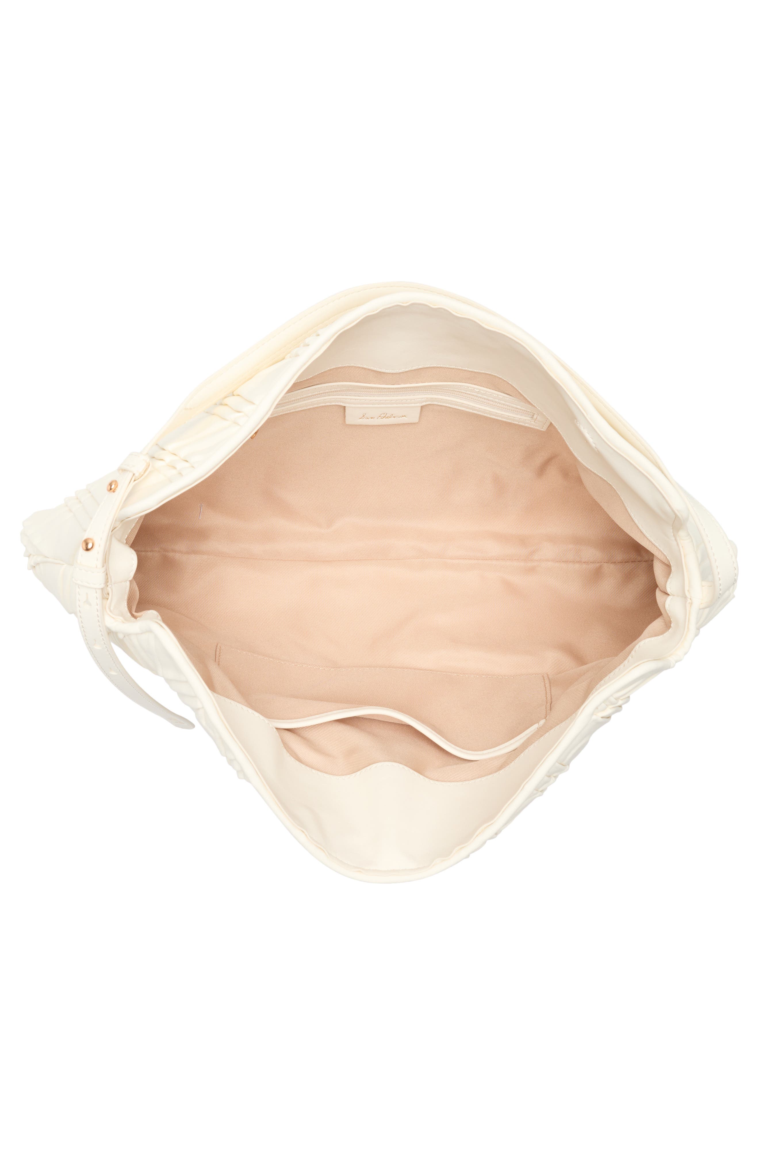 Sam Edelman Peddy Shoulder Bag, Alternate, color, Ivory