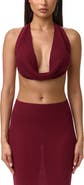 Naked Wardrobe Knit Crop Top