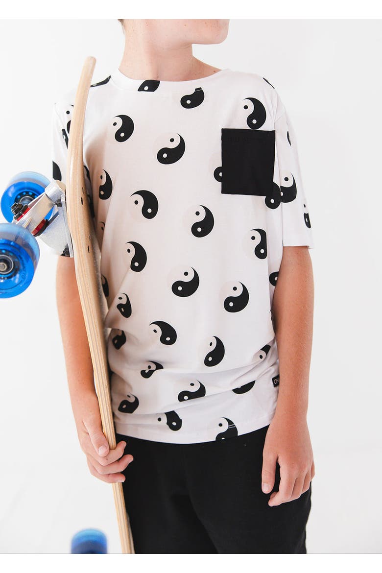 Yin & Yang T-Shirt, Alternate, color, White