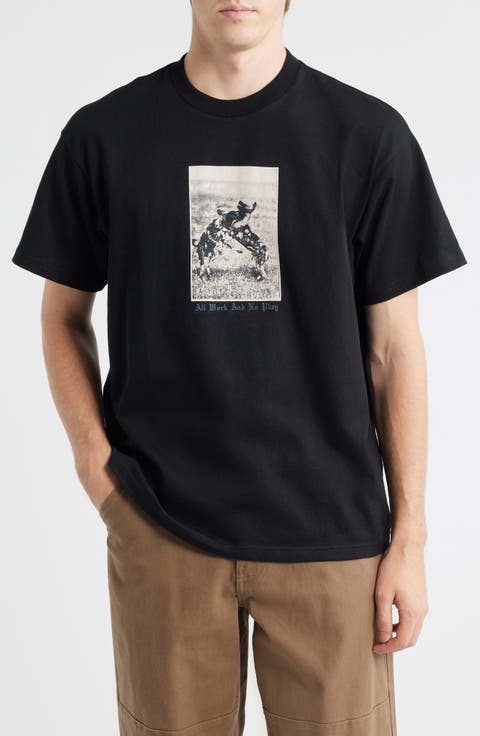 No Play Cotton Graphic T-Shirt