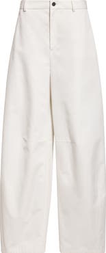 PARTOW Barrow High Waist Cotton Barrel Leg Pants