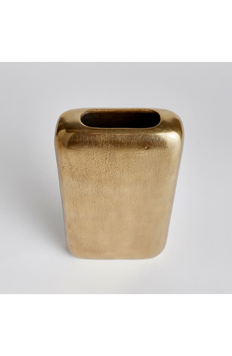 Napa Home & Garden Ravi Rectangular Vase, Alternate, color, Gold