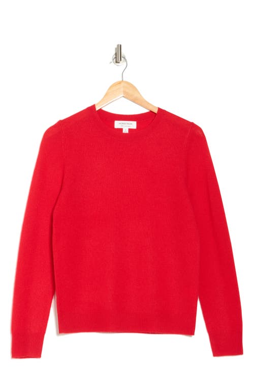 Nordstrom Crewneck Cashmere Sweater In Red