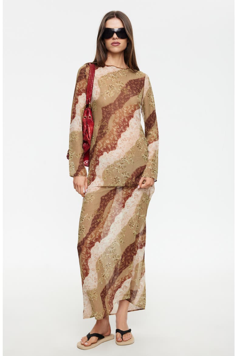 Pacific Maxi Dress, Alternate, color, VINTAGE FLORAL