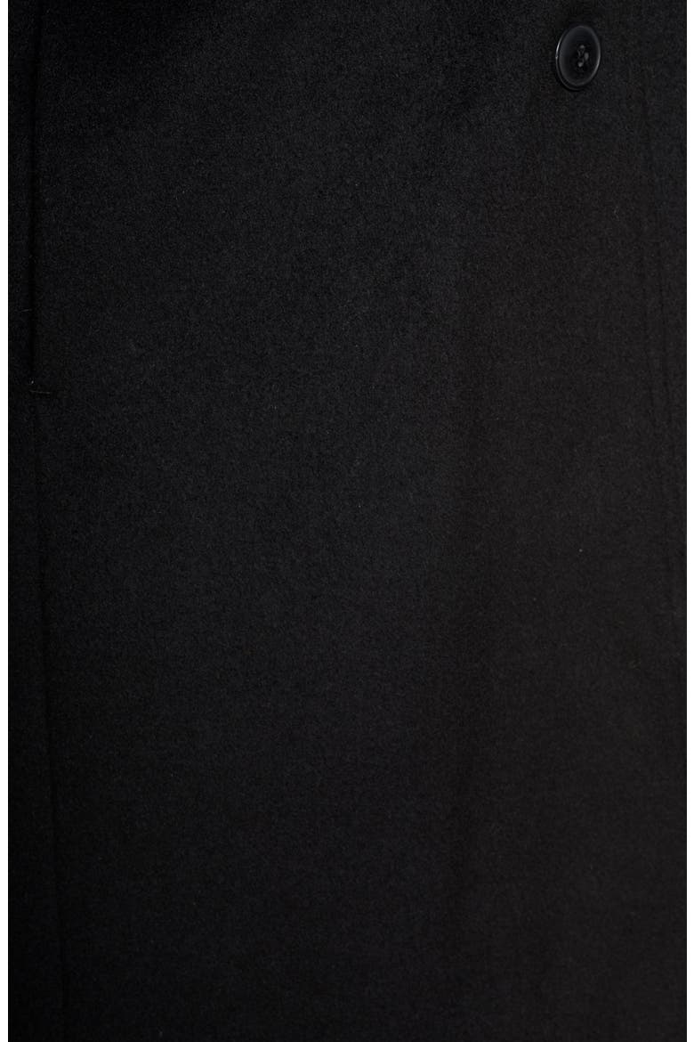 Wool Blend Topcoat, Alternate, color, BLACK