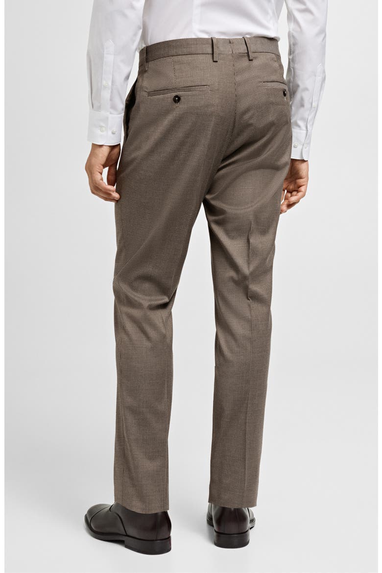 Herringbone Super Slim Fit Pants, Alternate, color, BEIGE