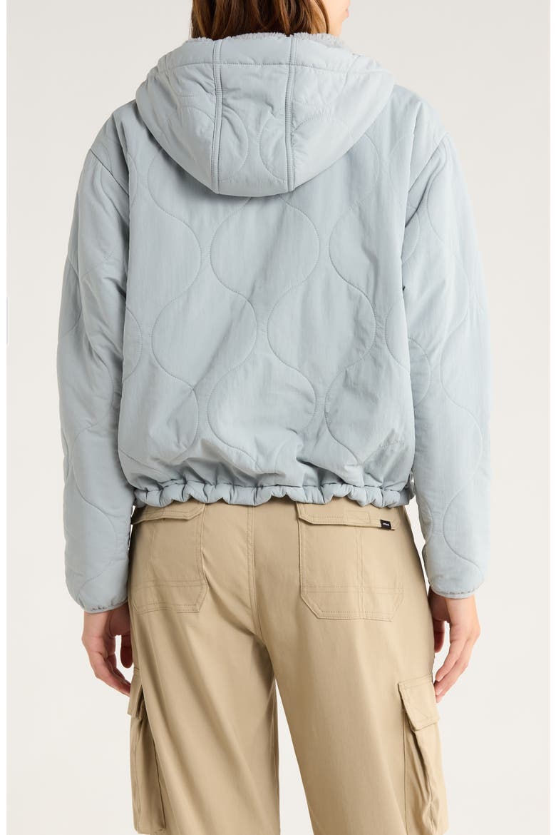 Encinitas Quilted Jacket, Alternate, color, QUARRY
