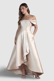 Coast Bardot Twill Bridesmaid Dress