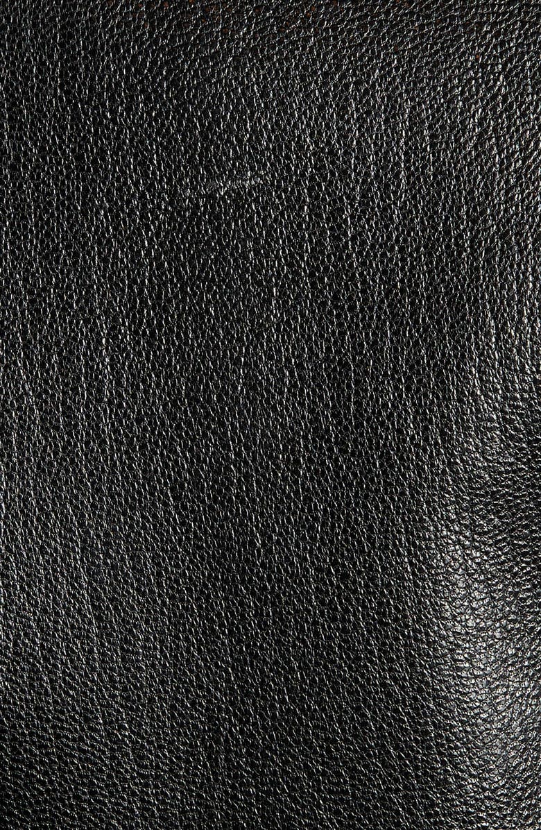 TOM FORD Leather Trucker Jacket, Alternate, color,