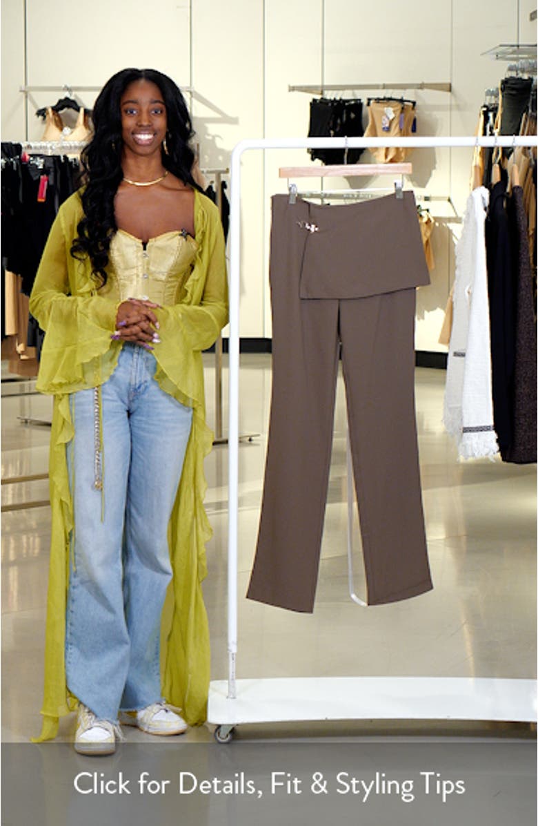 Skirt Panel Pants, sales video thumbnail
