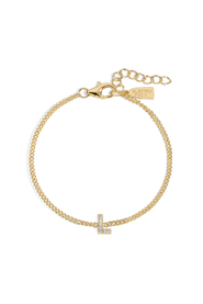 Electric Picks Initial Bracelet