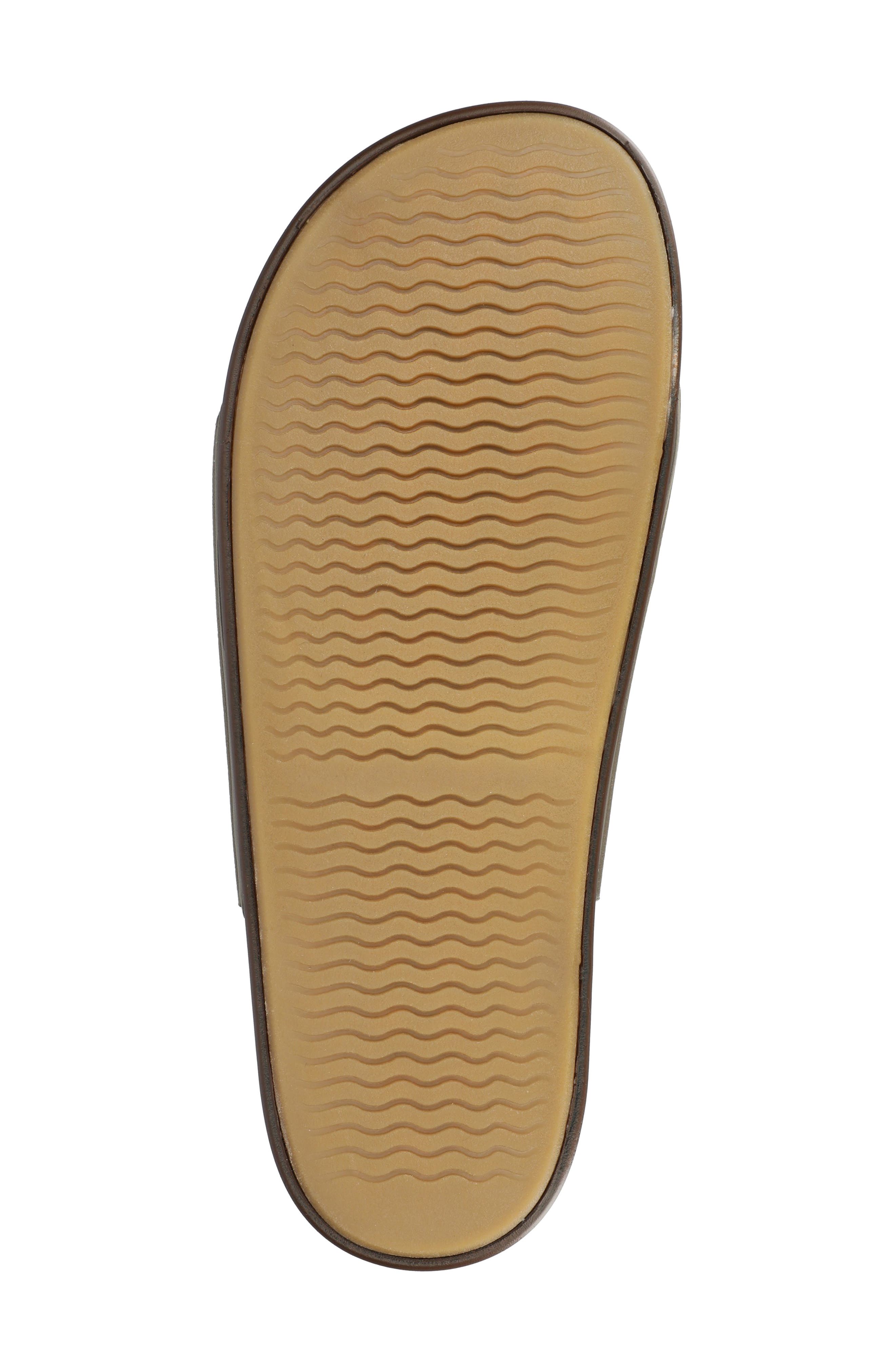 Mario Slide Sandal, Alternate, color, BROWN