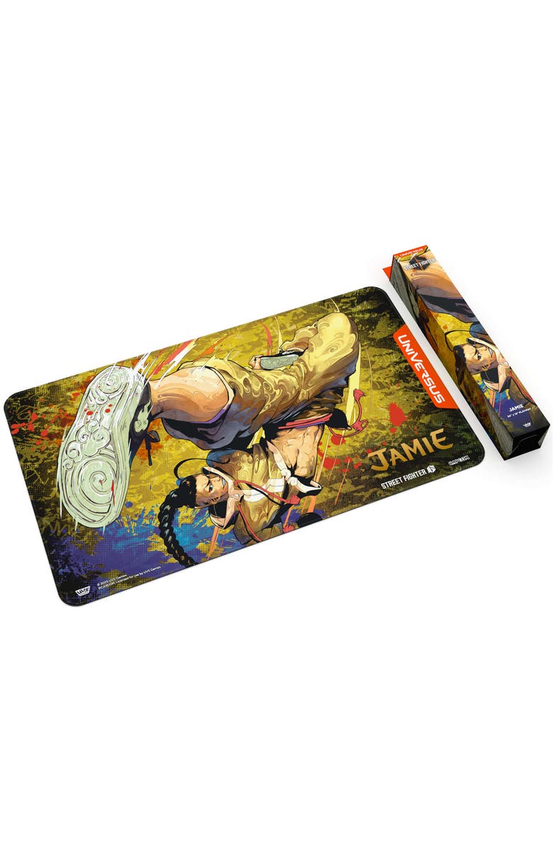 UniVersus Street Fighter 6 Challenger Series Jamie Playmat, Alternate, color, Multicolored