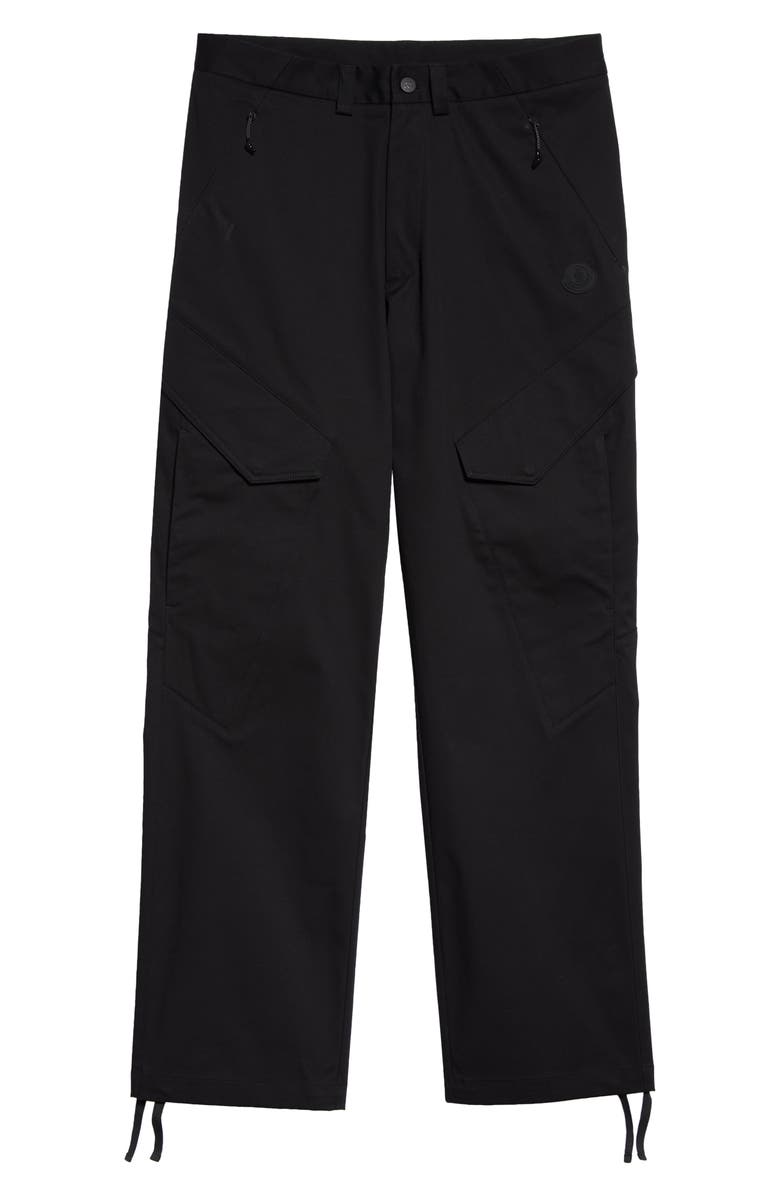 Moncler Cotton Stretch Gabardine Cargo Trousers, Alternate, color, 