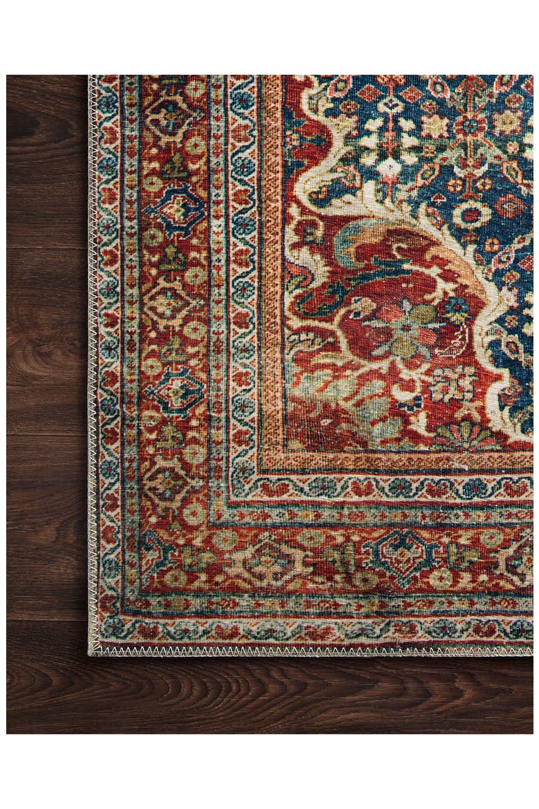 II Layla Rug - Cobalt Blue/Spice, Alternate, color, COBALT BLUE / SPICE