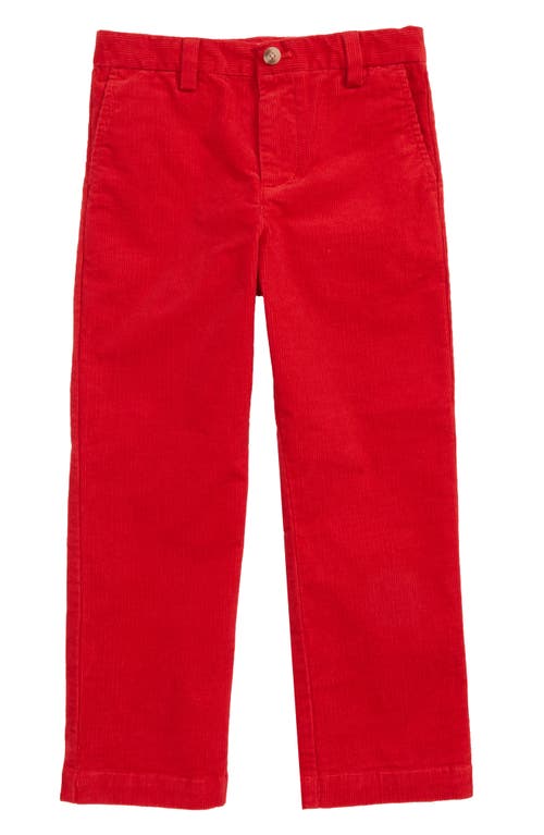 Vineyard Vines Corduroy Breaker Pants In Calypso Red