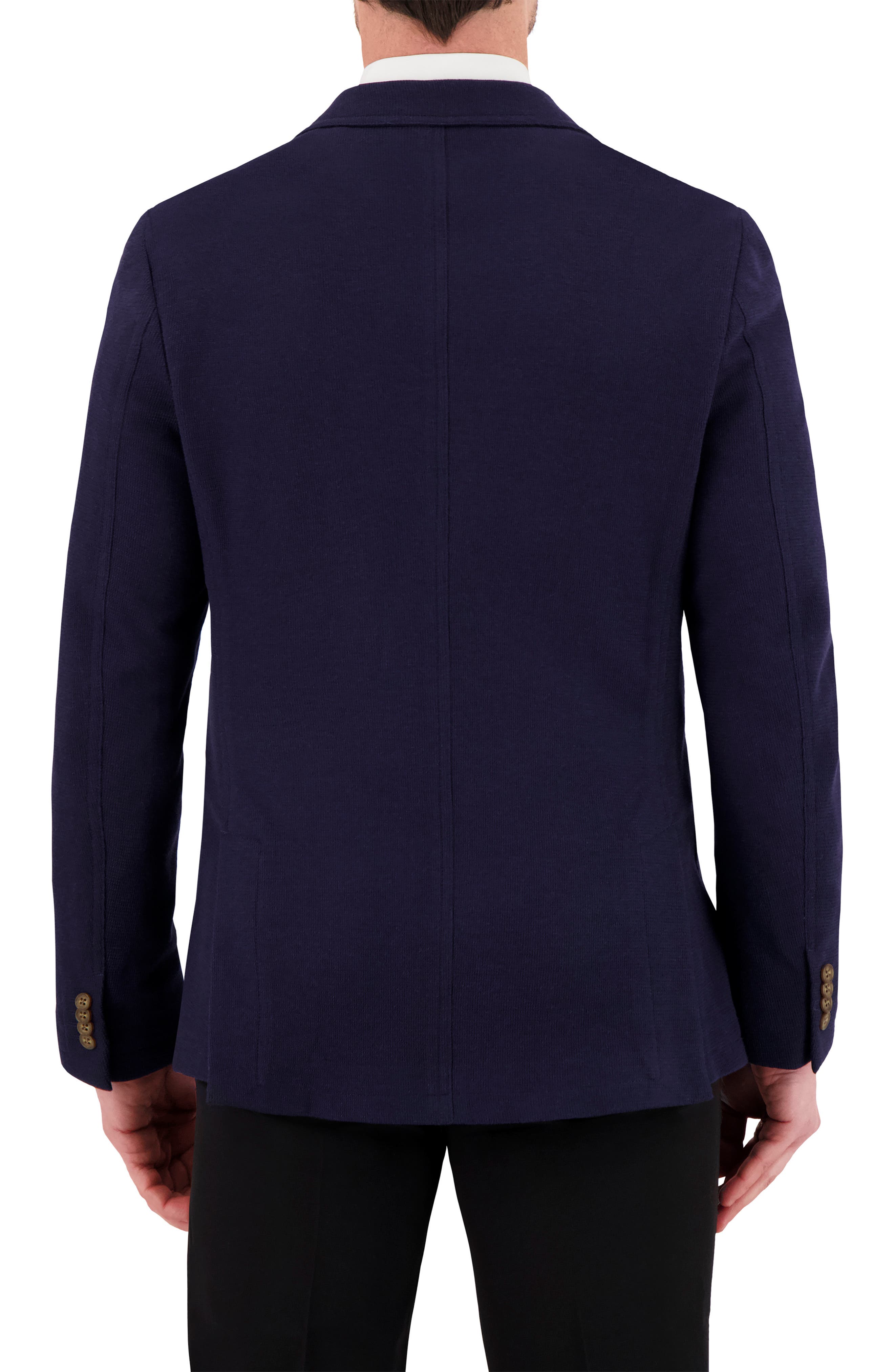 Unstructured Comfort Knit Cotton Blend Sport Coat - image 2
