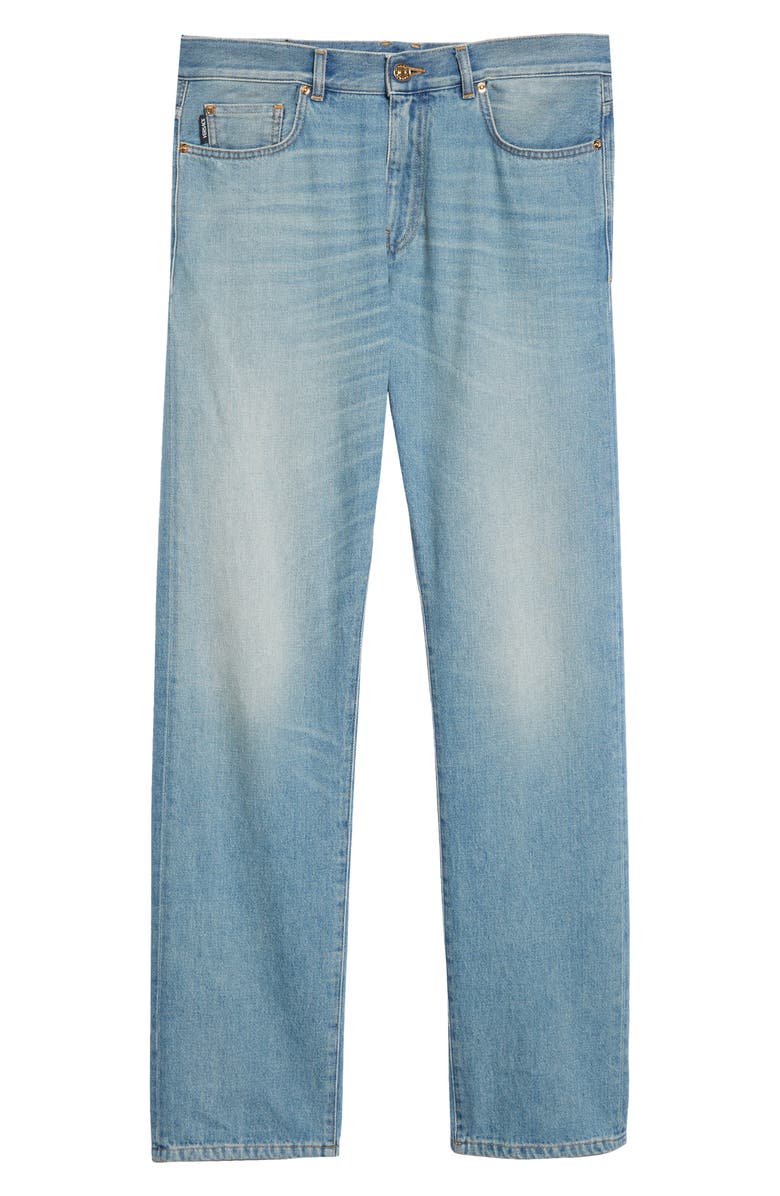 Versace Baggy Fit Jeans, Alternate, color, 