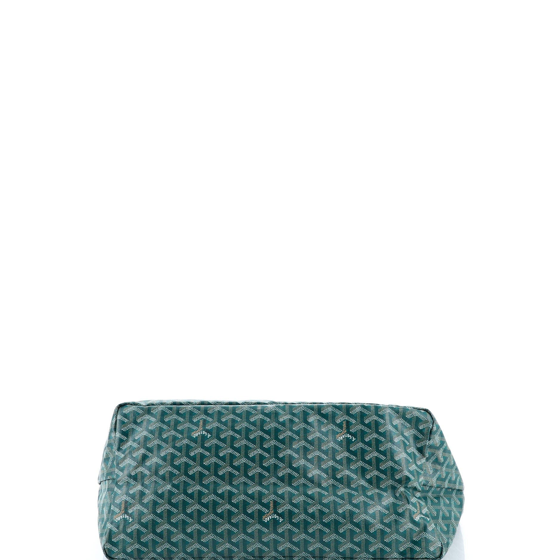 Pre-Owned Goyard Saint Louis Tote Coated Canvas GM, Alternate, color, Green