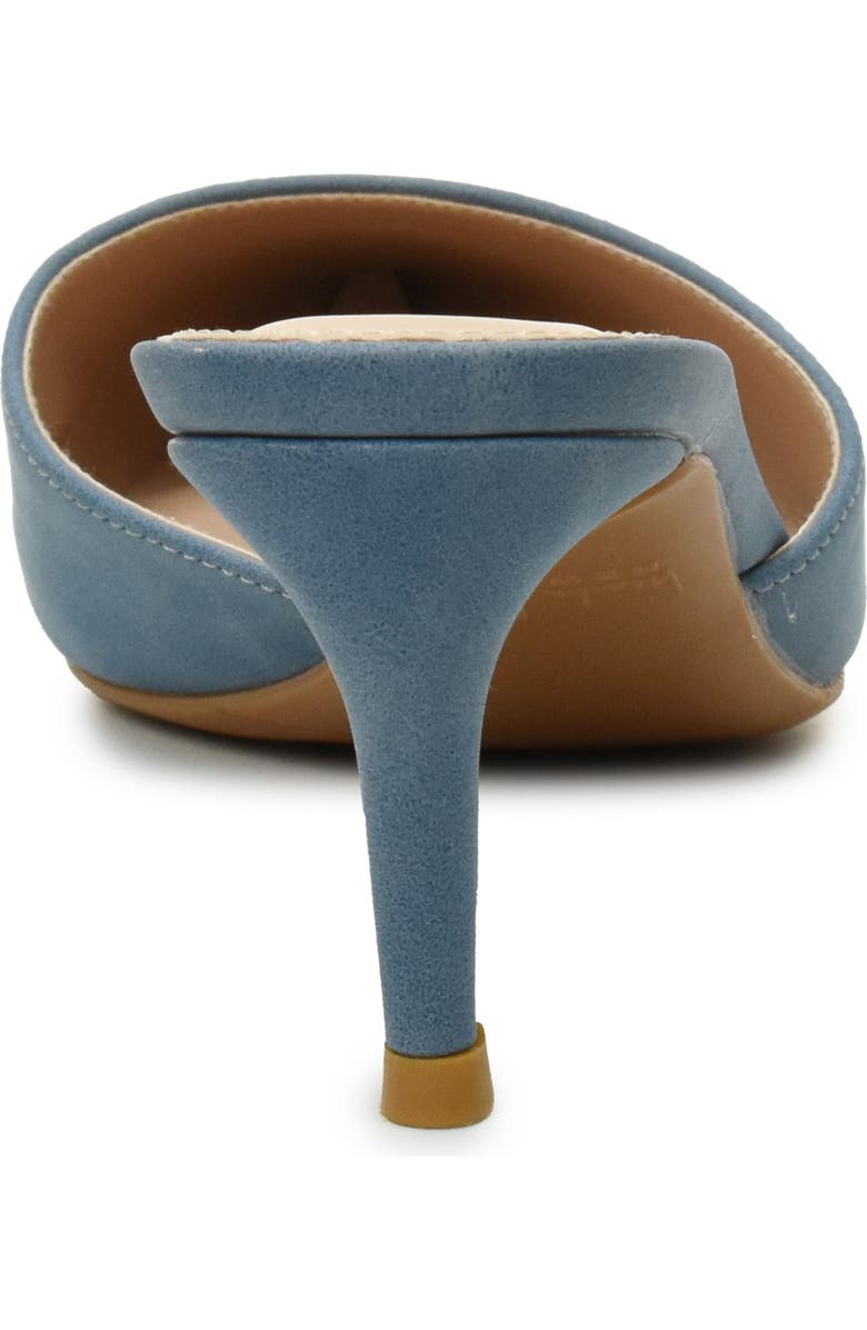 Nicole Miller Pointed Toe Mule, Alternate, color, Blue Nubuck