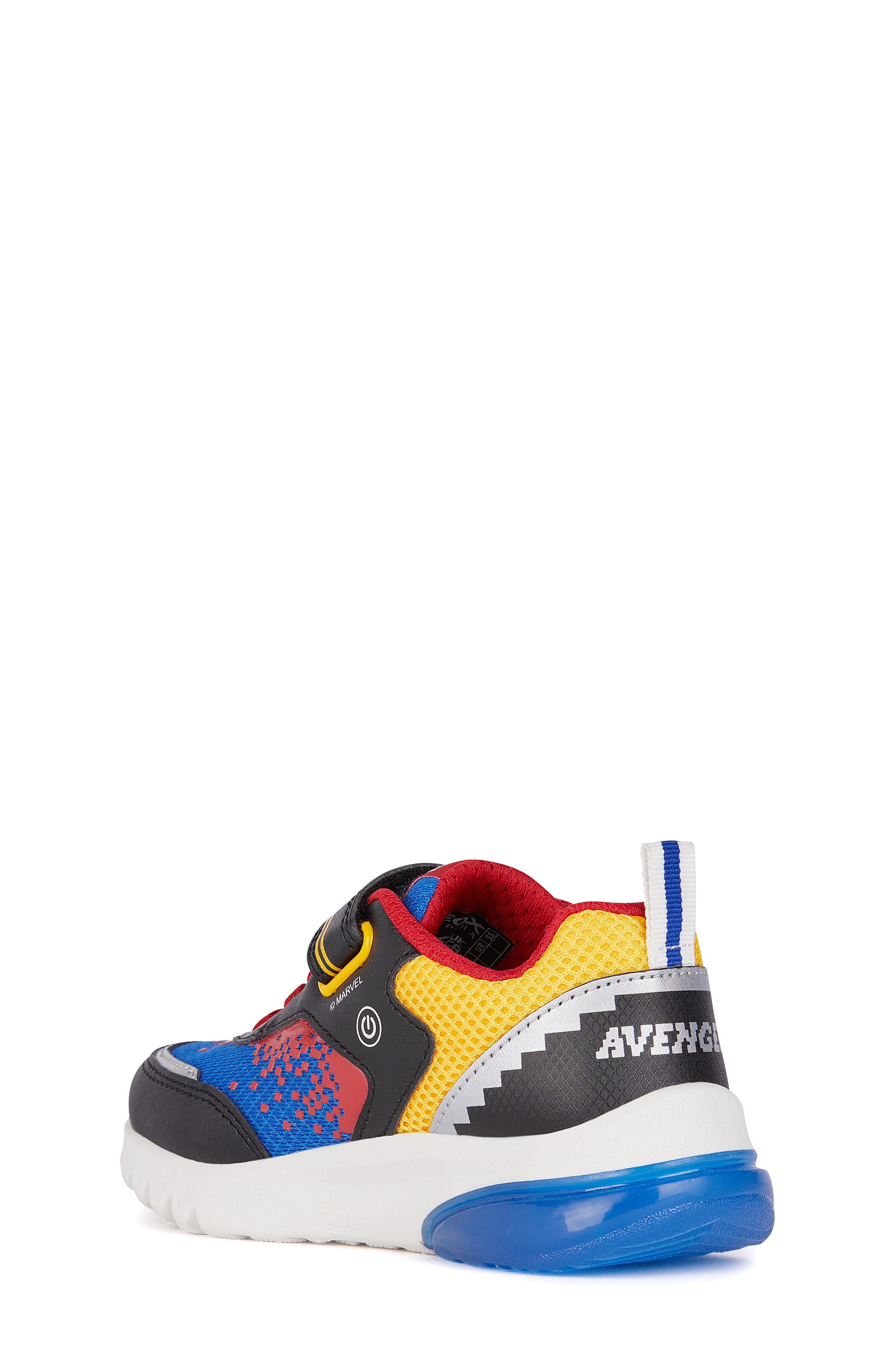 Geox x Marvel Kids' Ciberdron Sneaker, Alternate, color, 