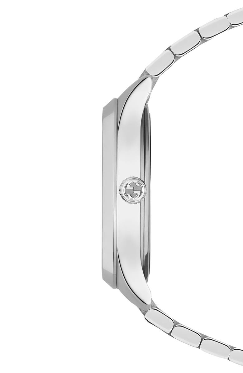 Gucci G-Timeless Bee Bracelet Watch, 32mm, Alternate, color, Two Tone