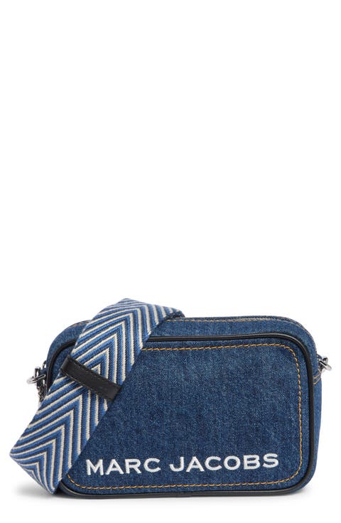 Denim Bold Flash Camera Crossbody Bag
