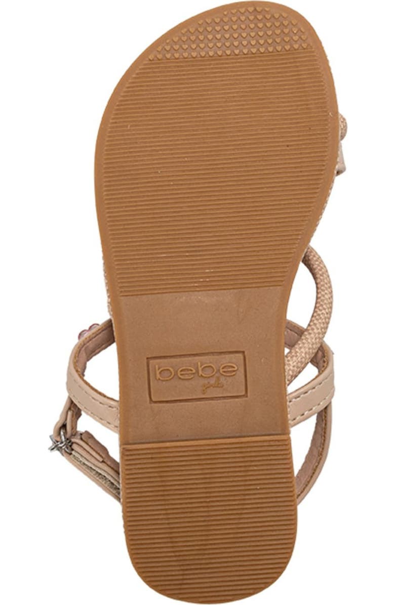 bebe Kids' Fresa Sandal, Alternate, color, Tan