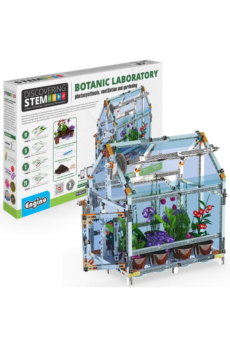 Botanic Laboratory Toy Building Set, Main, color, Multicolored