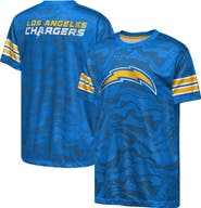 Outerstuff Youth Outerstuff Blue Los Angeles Chargers Slant Route Performance T-Shirt