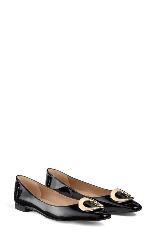 LK Bennett Lisette Flat in Black 