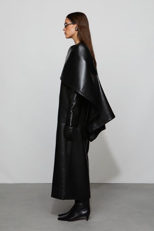 Et Ochs Wren Jacket In Leather In Black