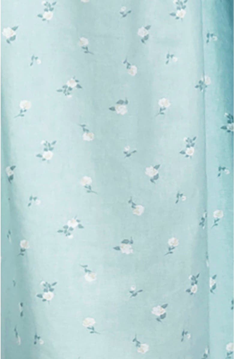 Hope & Henry Women's Ruched Linen Dress, Alternate, color, Tea Room Floral