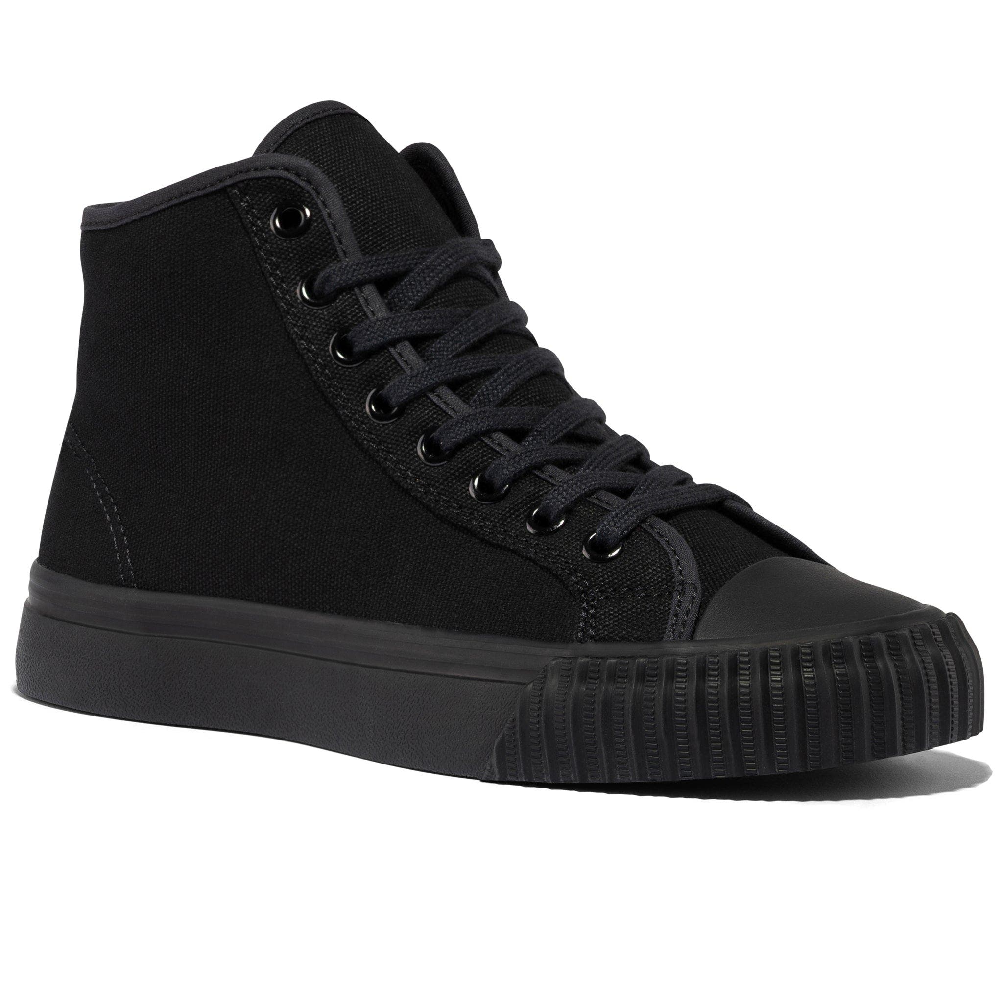 P.F. Flyers 1993 Center Wide High-Top Sneaker, Main, color, 1993 Black