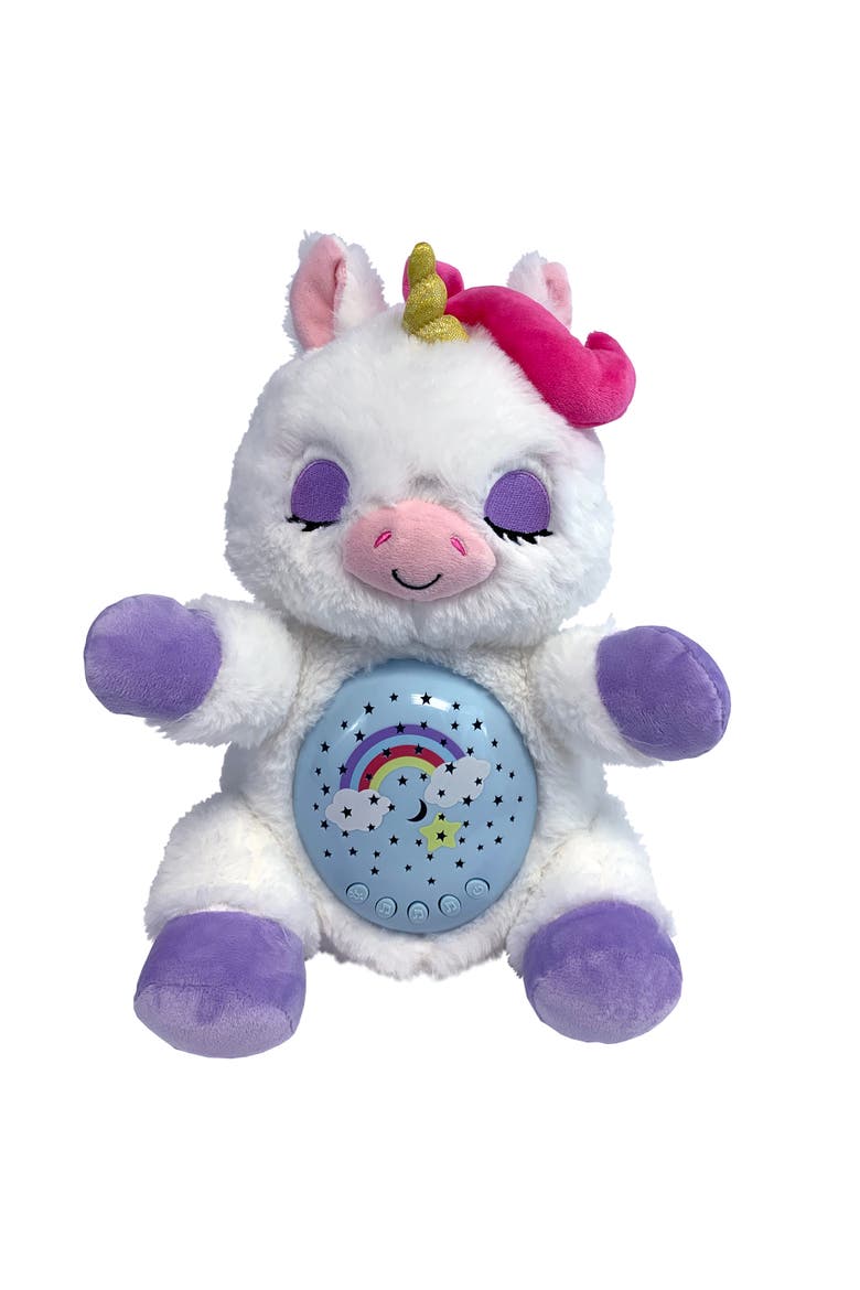 Lullabrites Sweet Dreams Unicorn Animal Plush, Main, color, Multicolored